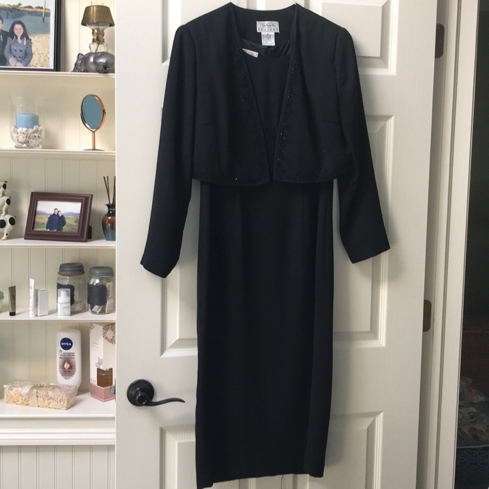 Talbots formal dress. Midi shift dress